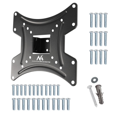 Maclean MC-414 Support pour TV ou Moniteur Max. VESA 200x200 23-43" 30kg Noir