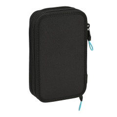 Trousse Scolaire avec Accessoires El Niño Green bali Noir 12.5 x 19.5 x 4 cm (28 Pièces)