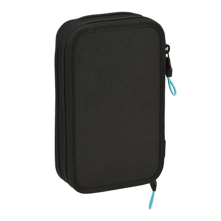 Trousse Scolaire avec Accessoires El Niño Green bali Noir 12.5 x 19.5 x 4 cm (28 Pièces)