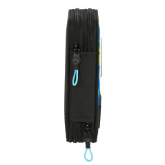 Trousse Scolaire avec Accessoires El Niño Green bali Noir 12.5 x 19.5 x 4 cm (28 Pièces)