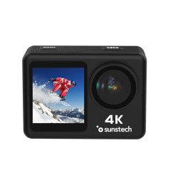 Sunstech Caméra de Sport ADVENTURE4K Ultra légère résistante à l'eau, avec WiFi et Micro intégrés.
