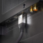 sonero® Premium 7,50m câble HDMI, câble HDMI Haut débit avec Ethernet, 4K / UHD / 60Hz, 18 Gbps, Noir