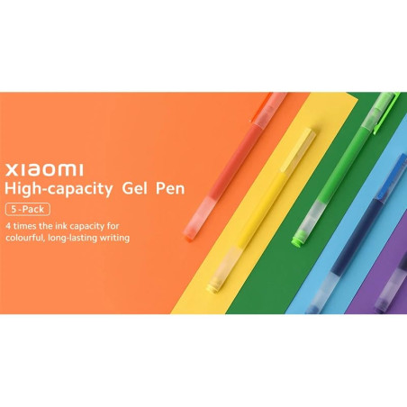 Xiaomi Stylo gel haute capacité (paquet de 5)