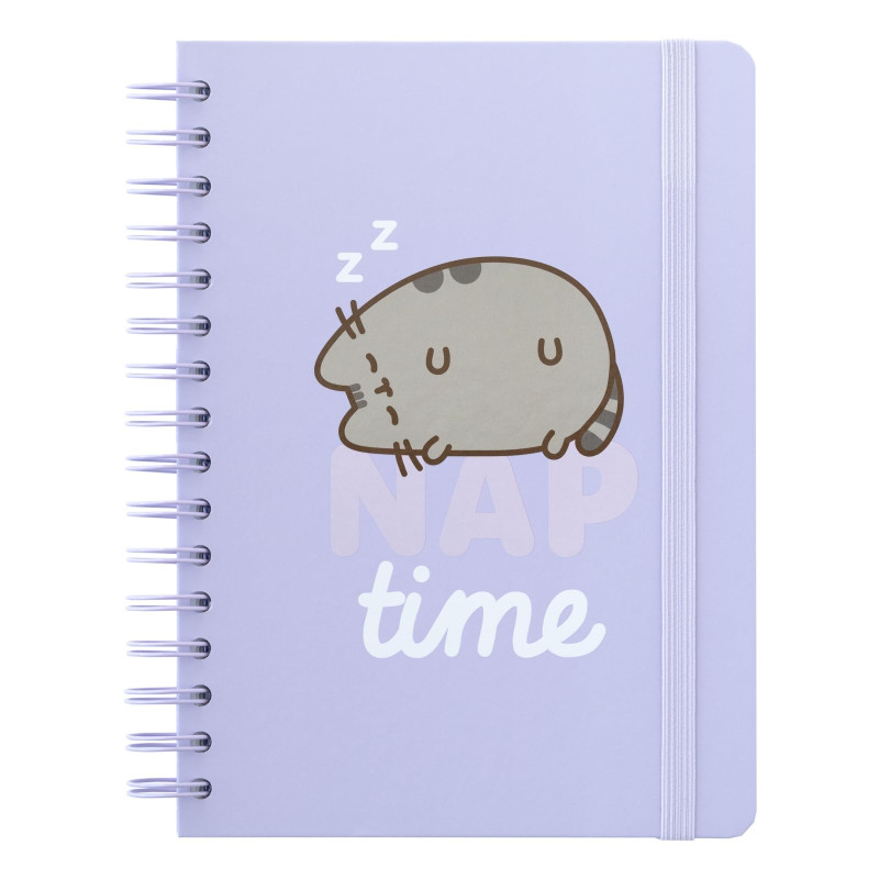 Grupo Erik - Carnet Chat Pointillé Pusheen | Carnet de Notes A5, Carnet Spirale | Bullet Journal Spirale| Bullet Agenda | Notebo