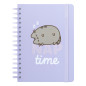 Grupo Erik - Carnet Chat Pointillé Pusheen | Carnet de Notes A5, Carnet Spirale | Bullet Journal Spirale| Bullet Agenda | Notebo