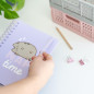 Grupo Erik - Carnet Chat Pointillé Pusheen | Carnet de Notes A5, Carnet Spirale | Bullet Journal Spirale| Bullet Agenda | Notebo
