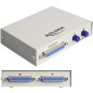 DELOCK 87618 SWITCH PARALELO D-SUB DE 25 PINES Y 2 PUERTOS MANUAL DELOCK 87618 SWITCH PARALELO D-SUB DE 25 PINES Y 2 PUERTOS MANUAL