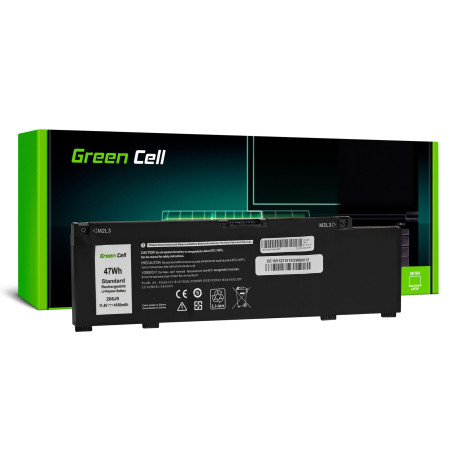 Green Cell 0M4GWP 266J9 M4GWP Batterie pour Ordinateur Portable Dell G3 15 3500 3590 G5 5500 5505 Inspiron 14 5490 (4100 mAh, 11