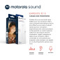 Motorola Sound Earbuds 3C-S Écouteurs Intra-Auriculaires avec Microphone, Ajustement Confortable, appels Mains Libres, Son Haute Motorola Sound Earbuds 3C-S Écouteurs Intra-Auriculaires avec Microphone, Ajustement Confortable, appels Mains Libres, Son Haute
