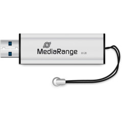 MediaRange Superspeed Clé USB 8GB MR914 USB 3.0 Blanc