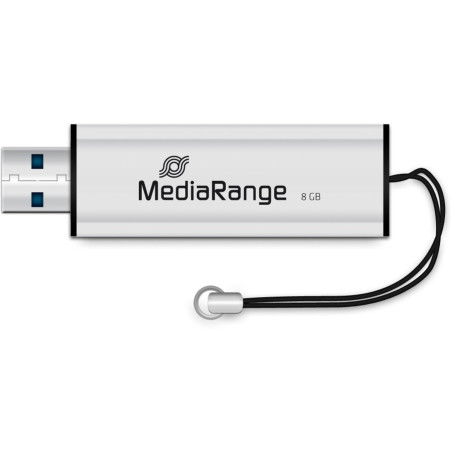 MediaRange Superspeed Clé USB 8GB MR914 USB 3.0 Blanc