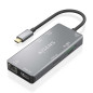 AISENS ASUC-9P018-GR - USB-C Dock 9 en 1, USB-C A 2XHDMI, 1XRJ45, 2XUSB-A USB3.0, 1XUSB-A USB2.0, 1XUSB-C PD, 1Xsd, 1XMicro SD, AISENS ASUC-9P018-GR - USB-C Dock 9 en 1, USB-C A 2XHDMI, 1XRJ45, 2XUSB-A USB3.0, 1XUSB-A USB2.0, 1XUSB-C PD, 1Xsd, 1XMicro SD,