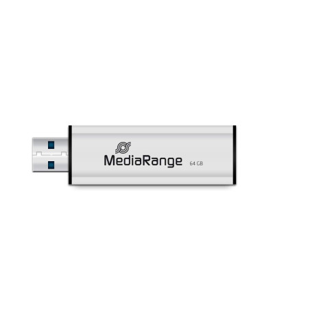 MediaRange MR917 Clé USB 3.0 64 Go Blanc
