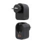 AISENS - ASPS-1A1C07-BK - Multiprise Murale Multifonction avec 1 Prise + 1 x USB-C 20 W PD3.0, 1 x USB-A 20 W QC3.0, Noir AISENS - ASPS-1A1C07-BK - Multiprise Murale Multifonction avec 1 Prise + 1 x USB-C 20 W PD3.0, 1 x USB-A 20 W QC3.0, Noir