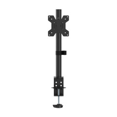 AISENS Support de Table Eco Rotatif et inclinable pour écran TV 10 kg 3 pivots 1 Bras de 17 32 Noir