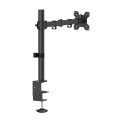 AISENS Support de Table Eco Rotatif et inclinable pour écran TV 10 kg 3 pivots 1 Bras de 17 32 Noir