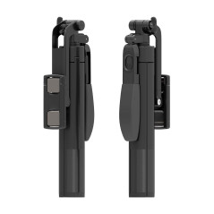 AISENS - SS01ST-299 - Perche trépied pour Selfie avec télécommande Bluetooth 3 en 1, Noir