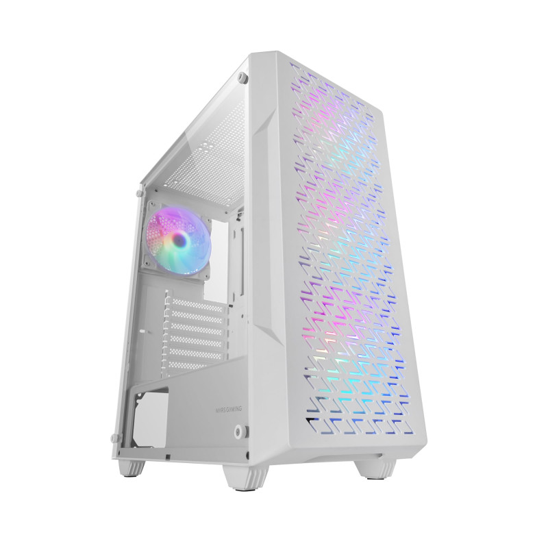 Mars Gaming MC-GEO, Boîtier Gaming ATX, 4X Ventilateurs FRGB Rainbow 12cm, Panneau Avant Mesh Géométrique, Fenêtre Verre Trempé, Mars Gaming MC-GEO, Boîtier Gaming ATX, 4X Ventilateurs FRGB Rainbow 12cm, Panneau Avant Mesh Géométrique, Fenêtre Verre Trempé,