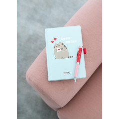 Grupo Erik - Carnet de notes Pusheen avec Stylo | Carnet Ligné Format A5 | Notebook, Journal Intime, Fournitures Scolaires