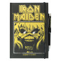 Grupo Erik - Carnet de Notes Iron Maiden | Carnet Format A5 avec Stylo | Notebook, Journal Intime, Fournitures Scolaires