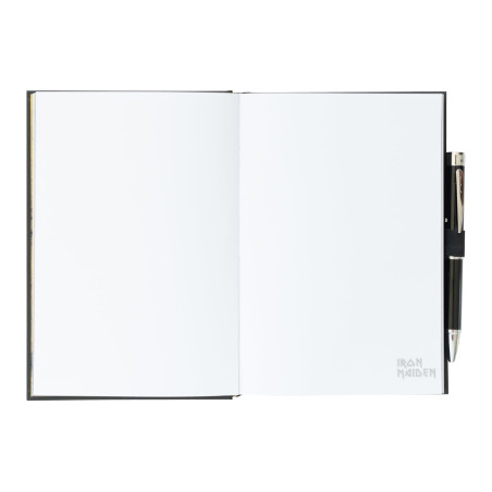 Grupo Erik - Carnet de Notes Iron Maiden | Carnet Format A5 avec Stylo | Notebook, Journal Intime, Fournitures Scolaires