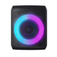 Woxter Monster Enceinte Portable Bluetooth avec Fonction karaoké, RVB, Batterie de 2000 mAh, Sortie 60 W, Multiples entrées Blue