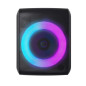 Woxter Monster Enceinte Portable Bluetooth avec Fonction karaoké, RVB, Batterie de 2000 mAh, Sortie 60 W, Multiples entrées Blue