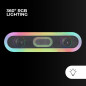 Mars Gaming MSBORB, Haut-Parleur Portable + Barre de Son 20W, Éclairage Orbilight RGB 360º, Barre de Son Triple Driver, Haut-par Mars Gaming MSBORB, Haut-Parleur Portable + Barre de Son 20W, Éclairage Orbilight RGB 360º, Barre de Son Triple Driver, Haut-par