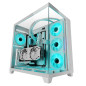 Mars Gaming MC-3C, Boîtier Gaming ATX, Vue Panoramique 3D avec Triple Verre Trempé, Design à Double Chambre Latérale, Support Co Mars Gaming MC-3C, Boîtier Gaming ATX, Vue Panoramique 3D avec Triple Verre Trempé, Design à Double Chambre Latérale, Support Co