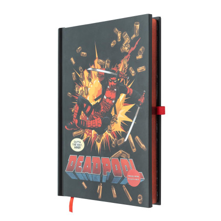 Grupo Erik - Carnet de notes lumineux Deadpool avec Stylo | Carnet A5, Notebook, Journal Intime