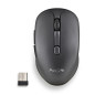 NGS | Evo Spook Souris sans Fil multimode, Rechargeable, 2,4 GHz + Bluetooth 5.1, 800/1200/1600 dpi, USB-A, 5 Boutons Silencieux