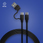 FRTEC – Câble USB-C vers USB-C avec adaptateur USB-A, chargement et données, Type C pour PS5, PS5 Slim, 3 mètres, compatible ave FRTEC – Câble USB-C vers USB-C avec adaptateur USB-A, chargement et données, Type C pour PS5, PS5 Slim, 3 mètres, compatible ave