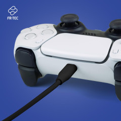 FRTEC – Câble USB-C vers USB-C avec adaptateur USB-A, chargement et données, Type C pour PS5, PS5 Slim, 3 mètres, compatible ave
