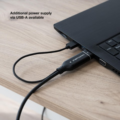 Nano Cable 10.15.4354 - Câble convertisseur HDMI vers USB-C - 1,8 m, Plug & Play, haute résolution 4K à 60Hz, compatible avec HD