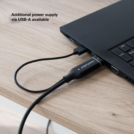 Nano Cable 10.15.4354 - Câble convertisseur HDMI vers USB-C - 1,8 m, Plug & Play, haute résolution 4K à 60Hz, compatible avec HD