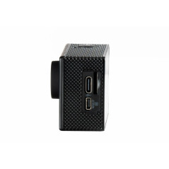 Nilox Action Cam Mini-SE, Action Cam 4K WiFi avec résolution 4K/30 IPS, stabilisateur électronique, écran 2" LCD, mémoire 64 Go,