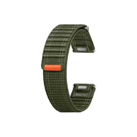 Samsung Galaxy Bracelet officiel en tissu (M/L) pour Galaxy Watch 7, vert