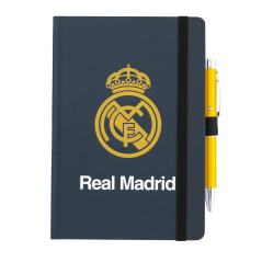 Grupo Erik - Carnet de Notes Real Madrid | Carnet Pointillé Format A5 avec Stylo | Notebook Pointillé, Notebook, Journal Intime,