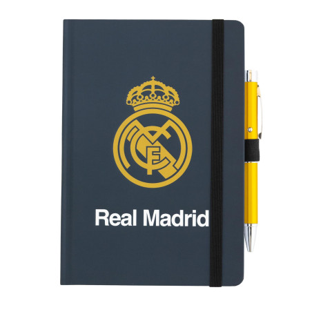 Grupo Erik - Carnet de Notes Real Madrid | Carnet Pointillé Format A5 avec Stylo | Notebook Pointillé, Notebook, Journal Intime,
