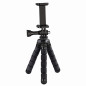 Mini trépied "Flex" pour smartphone et GoPro, 14 cm, noir Mini trépied "Flex" pour smartphone et GoPro, 14 cm, noir