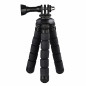 Mini trépied "Flex" pour smartphone et GoPro, 14 cm, noir Mini trépied "Flex" pour smartphone et GoPro, 14 cm, noir