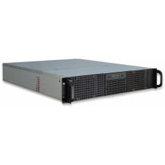 INTER TECH IPC Server 2U 88887105 Boîtier 20255 (55 cm), sans Bloc d'alimentation