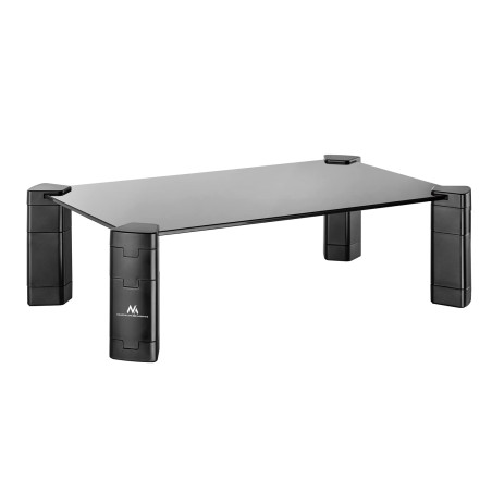 Maclean MC-934 Support pour Ordinateur Portable Support pour écran Max. 20 kg Verre trempé 429x269x127 mm