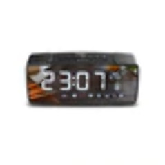 Green Blue GB200 Radio-réveil Bluetooth 4.2 FM entrée auxiliaire 6 W température réveil Horloge Batterie 2200 mAh