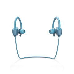 Energy Sistem Earphones Bluetooth Sport 1+ Dark (Bluetooth 5.1, Voice Assistant, Secure-Fit, Sweatproof) (Blue)