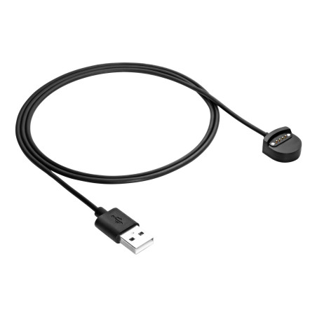 AKYGA AK-SW-56 Câble de charge USB compatible avec Ticwatch S/E 1 m Noir
