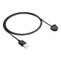 AKYGA AK-SW-56 Câble de charge USB compatible avec Ticwatch S/E 1 m Noir AKYGA AK-SW-56 Câble de charge USB compatible avec Ticwatch S/E 1 m Noir