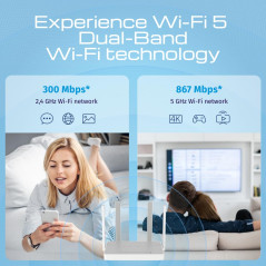 Keenetic Explorer 4G (KN-4910-01-EU) Modem routeur 4G Wi-Fi 5 mesh AC1200 avec commutateur intelligent 4 ports