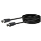 Schwaiger kVKV230 053 Câble Coaxial Câble Antenne, 75 DB 3 m (Noir) Schwaiger kVKV230 053 Câble Coaxial Câble Antenne, 75 DB 3 m (Noir)