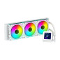 ABYSM Gaming Refroidissement liquide OCEANIC 360 White ARGB, avec écran LCD de 2,8" personnalisable, pour surveiller la températ ABYSM Gaming Refroidissement liquide OCEANIC 360 White ARGB, avec écran LCD de 2,8" personnalisable, pour surveiller la températ